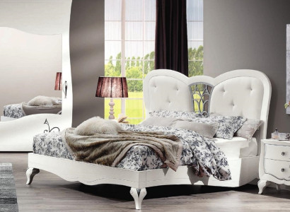 Bett Polster Design Luxus Doppel Hotel Betten Schlaf Zimmer Bettgestelle Holz